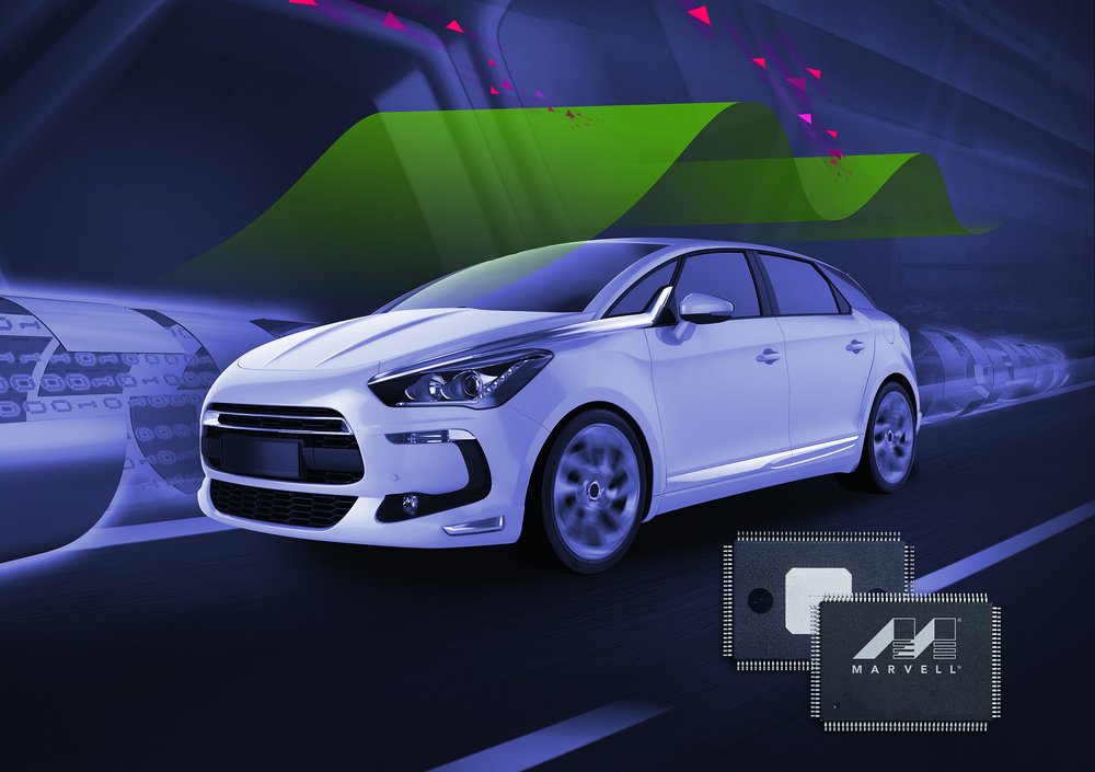 Integrated Automotive Ethernet Solution Powered by the Marvell 88Q5050 Ethernet Switch and ESCRYPT Firewall and Intrusion Detection System